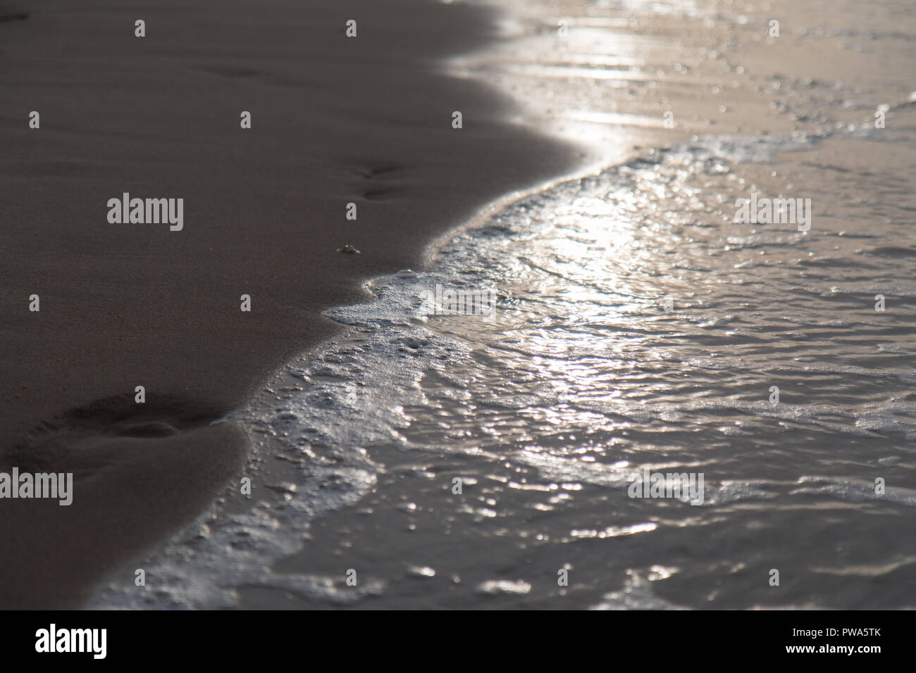 Mare a Ostenda Foto Stock