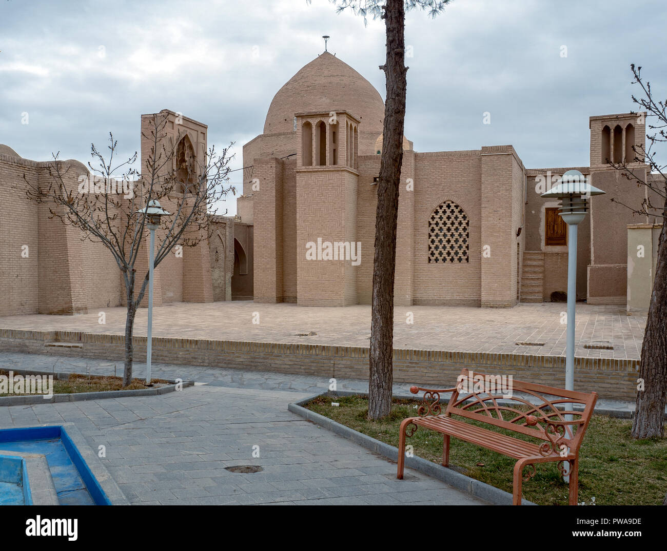 Nain moschea Jameh, provincia di Isfahan, Iran Foto Stock