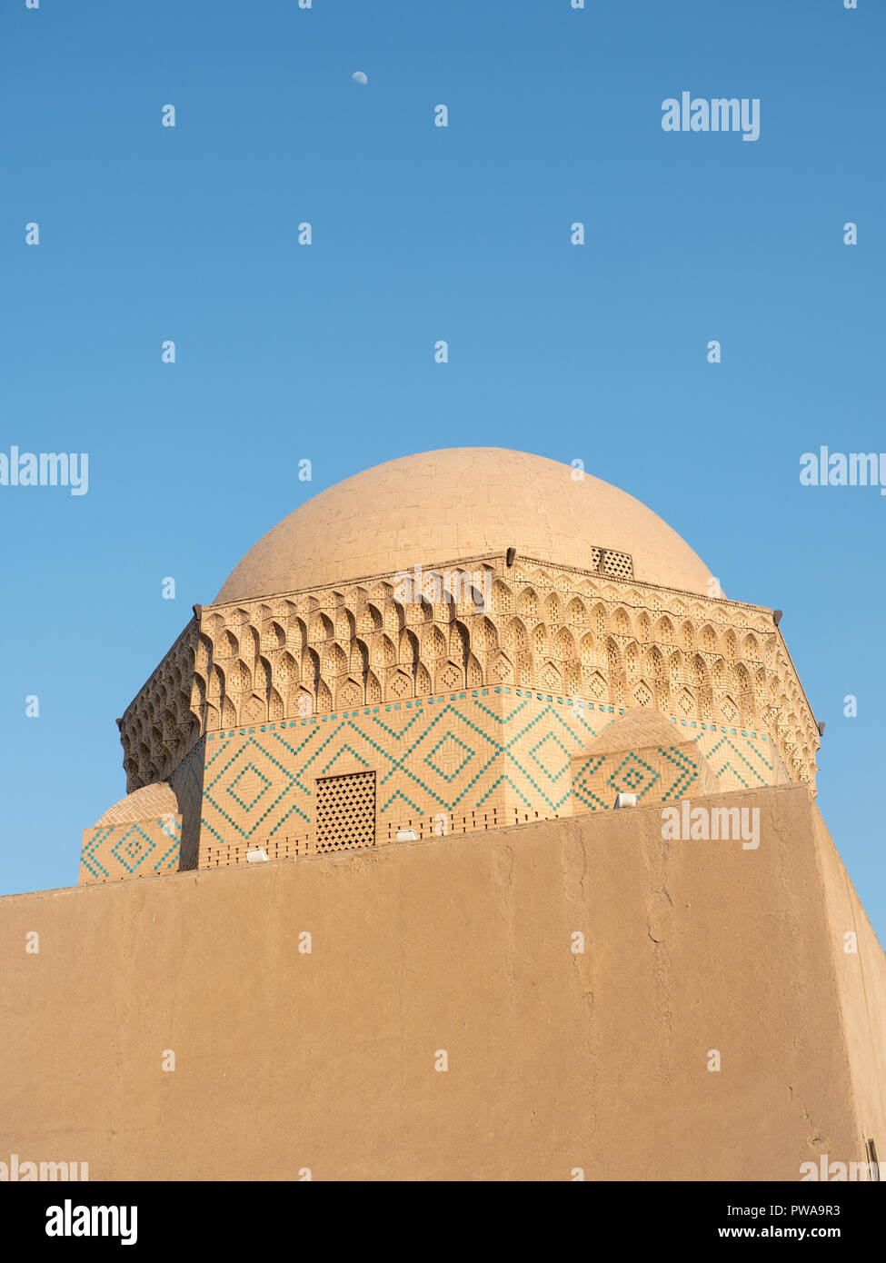 Alexander del carcere dome, Yazd, Iran Foto Stock