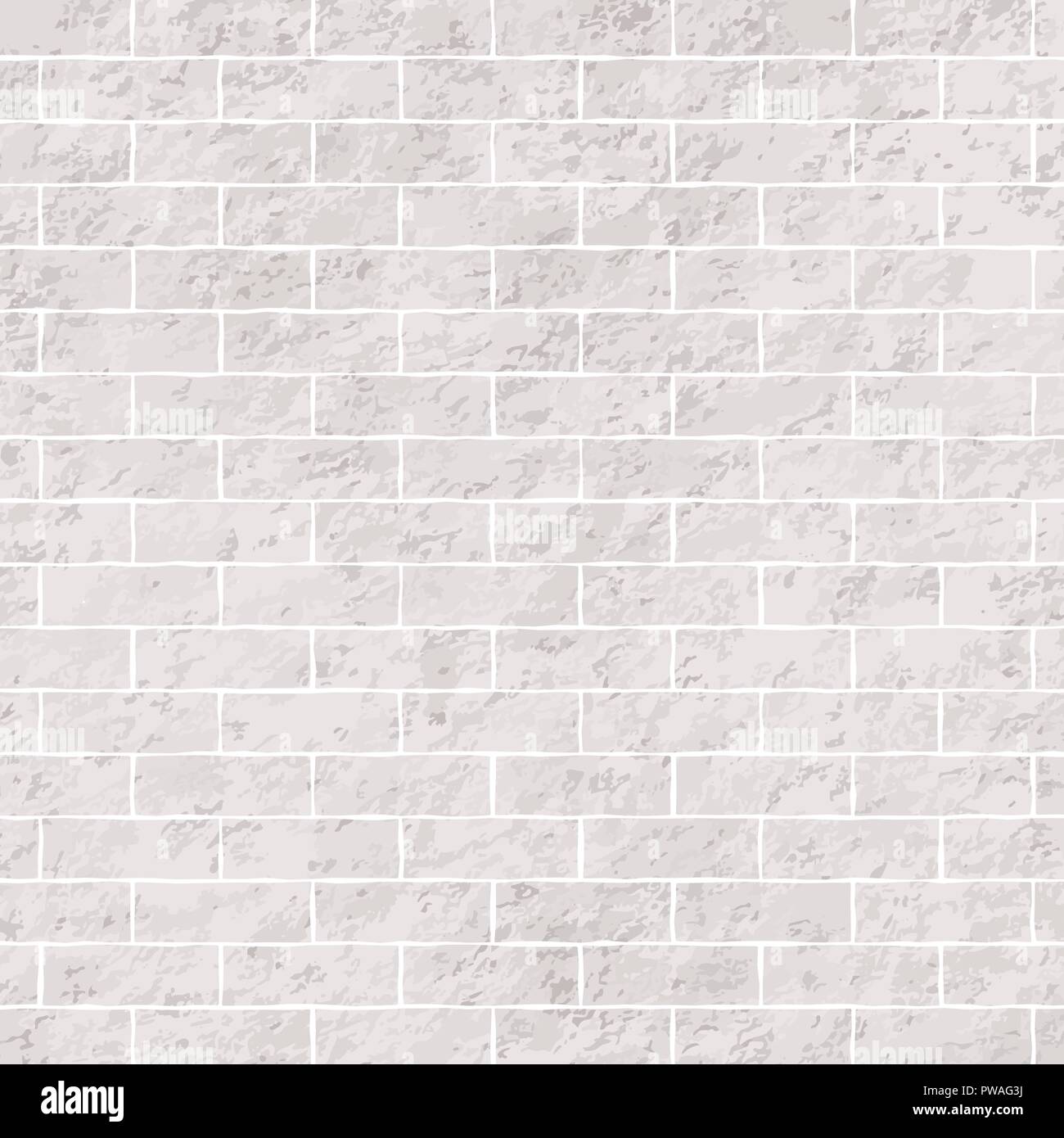 Bianco parete di mattoni o di texture di sfondo quadrato con copia spazio per la visualizzazione di progettazione di contenuti per pubblicità prodotto. Illustrazione Vettoriale Illustrazione Vettoriale