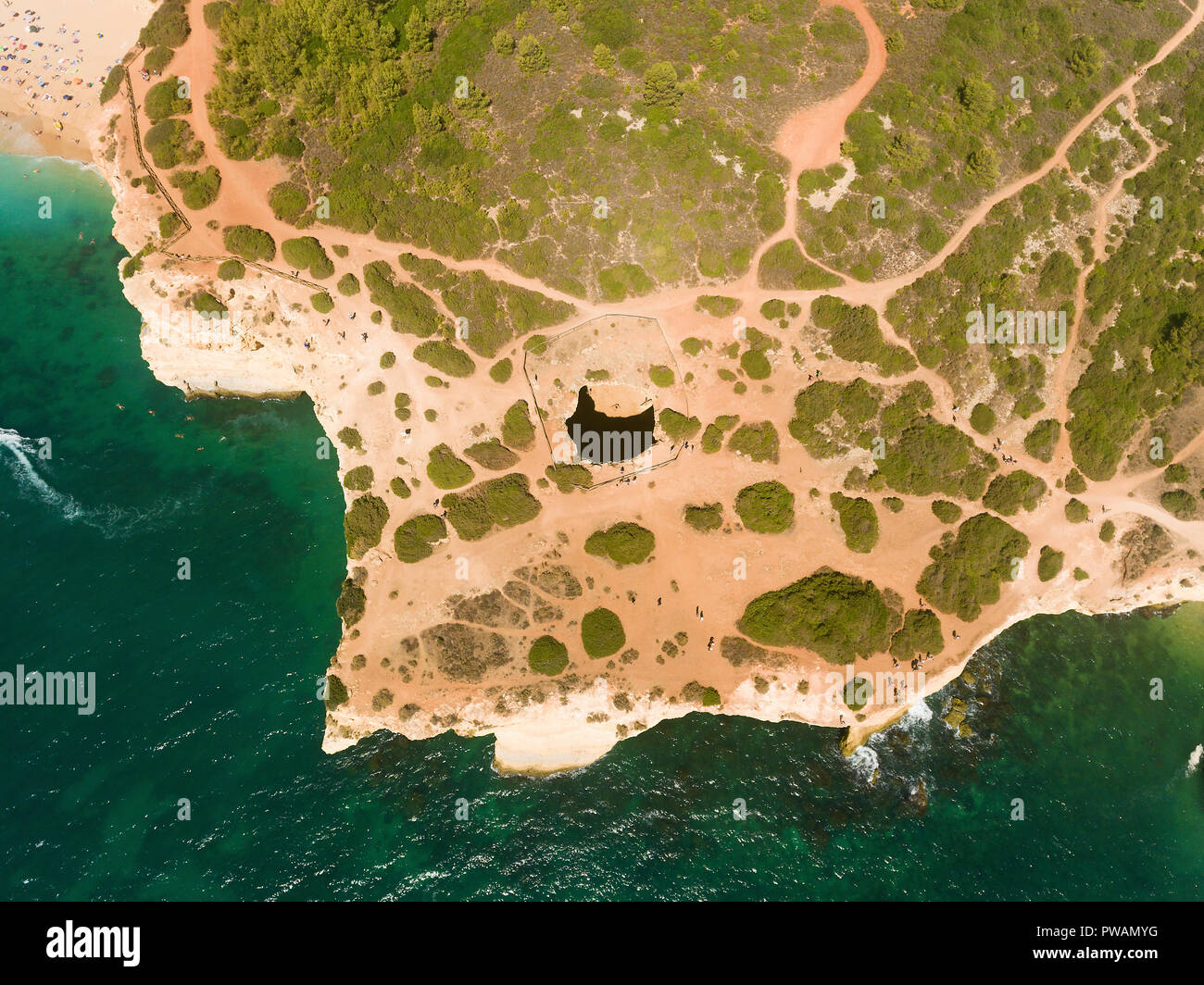A Benagil grotte, lagoa, algarve, portogallo Foto Stock