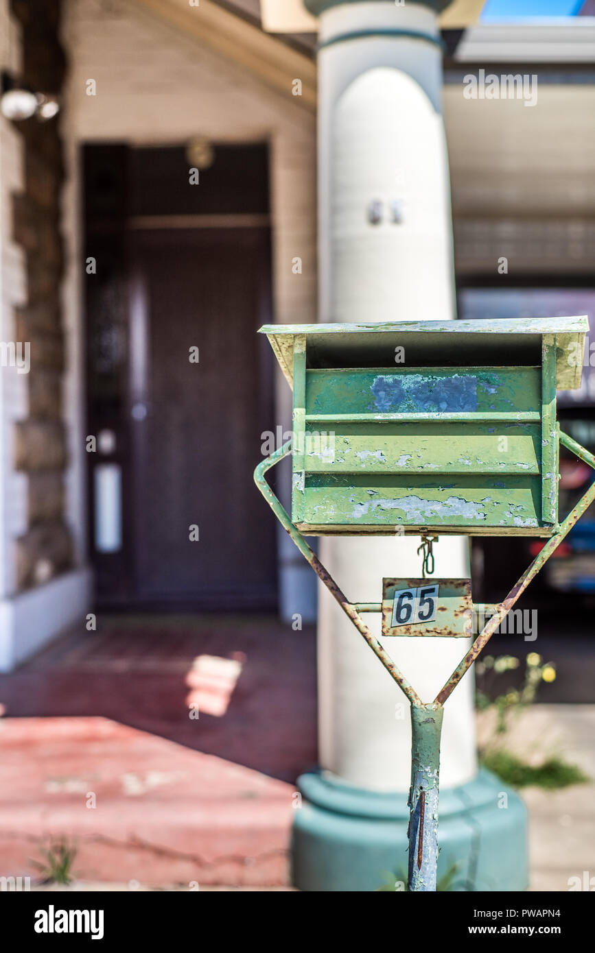No. Il letterbox 65 Foto Stock