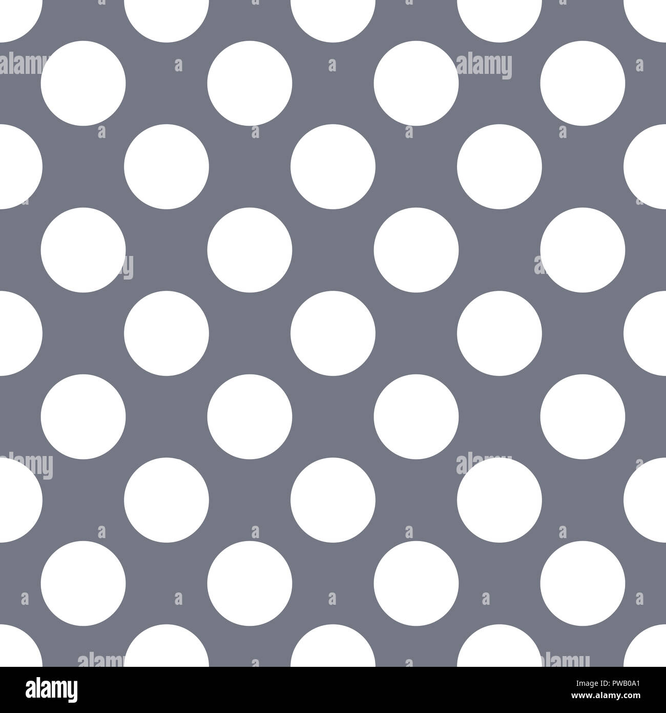 Sfondo texture motivo punti polka senza cuciture Foto Stock