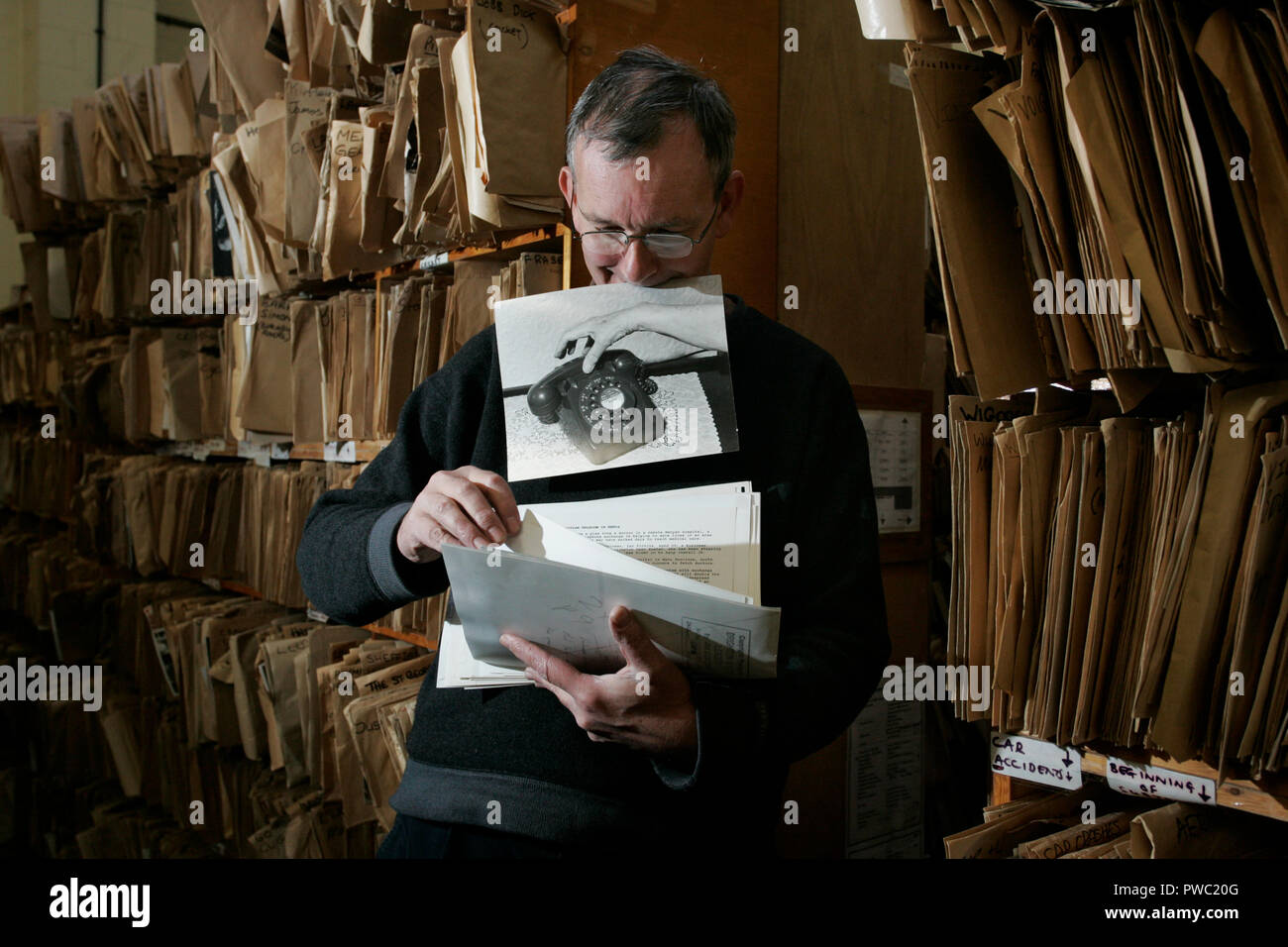 British fotografo Magnum Martin Parr raffigurato in Brighton, East Sussex, Regno Unito. Foto Stock