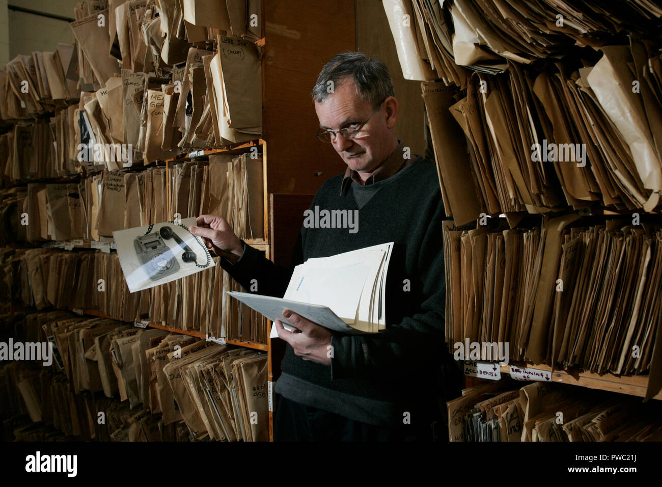 British fotografo Magnum Martin Parr raffigurato in Brighton, East Sussex, Regno Unito. Foto Stock