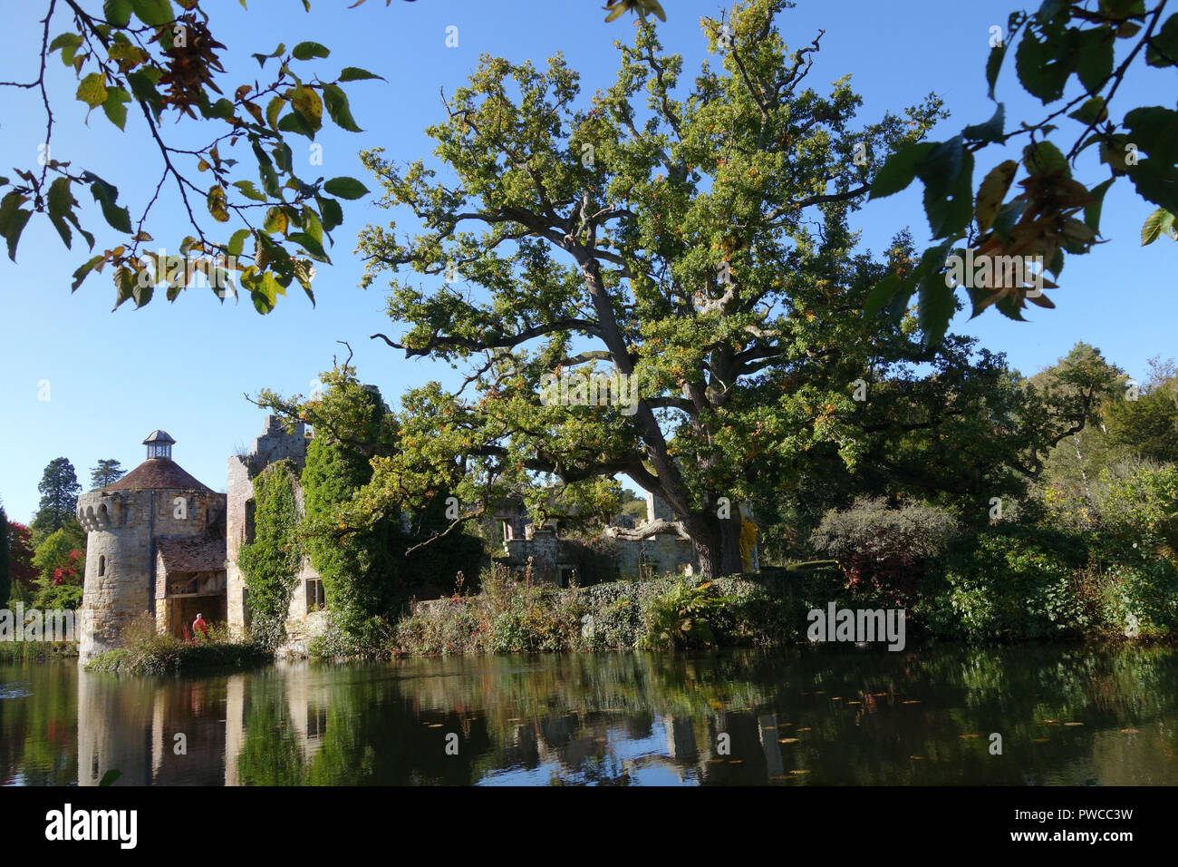 Scotney Castle, vicino a Lamberhurst, Kent, Regno Unito Foto Stock