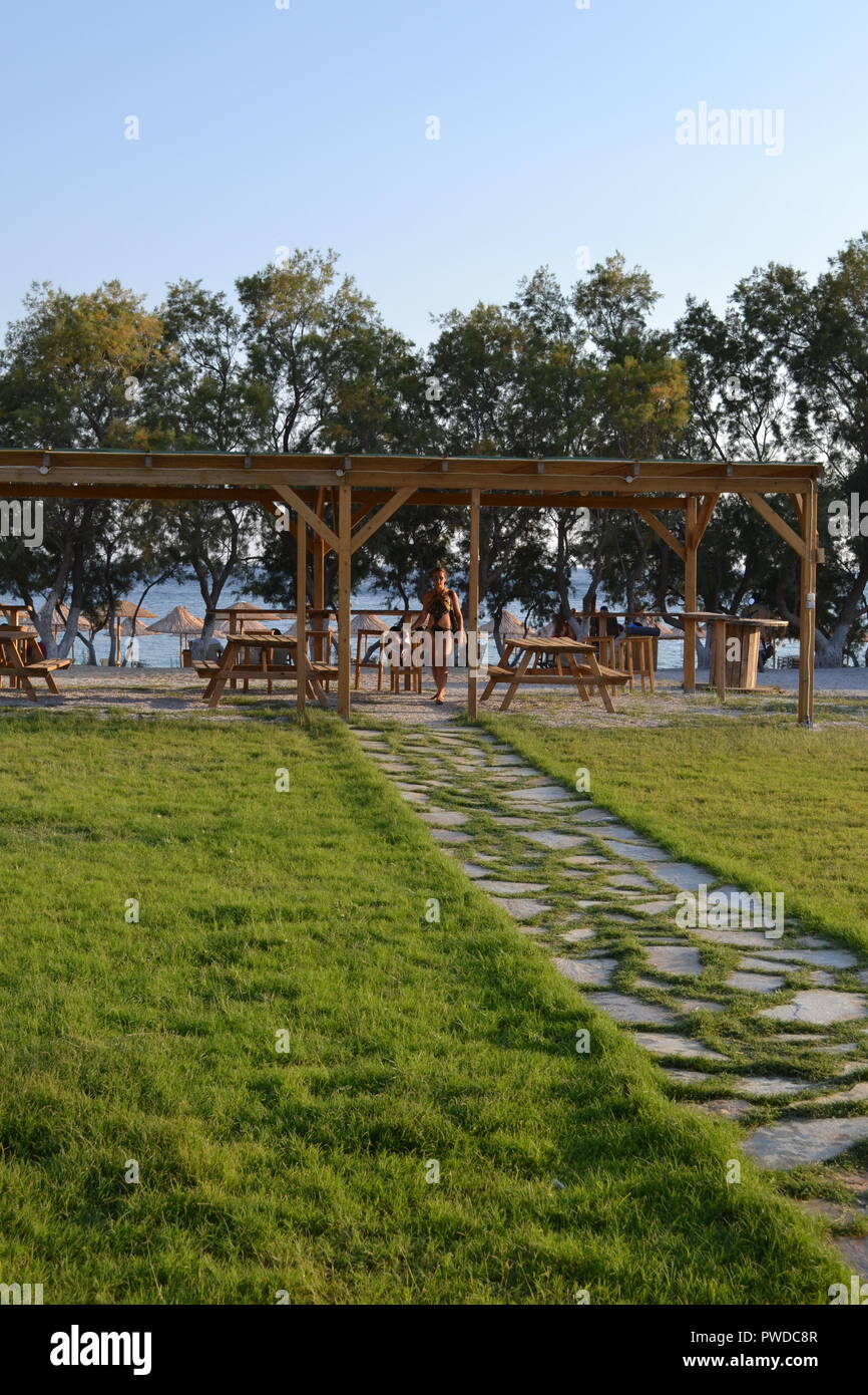 Tempo d'estate e vivere è facile Foto Stock