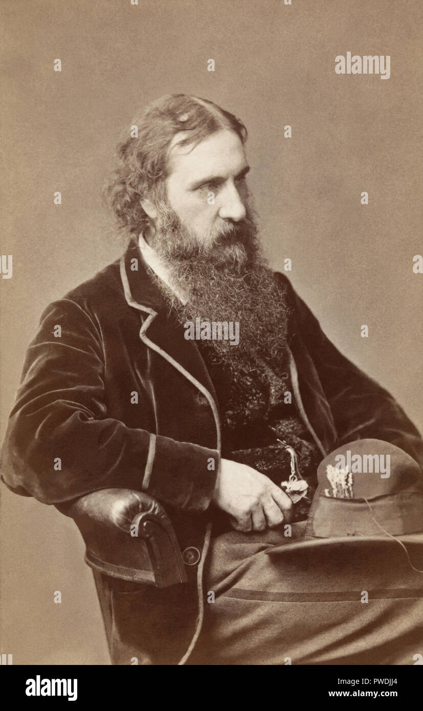 George MacDonald (1824-1905) è stato uno scrittore scozzese e il ministro cristiano che era stato un grande influenza letteraria di CS Lewis, JRR Tolkien, WH Auden e altri. Foto Stock