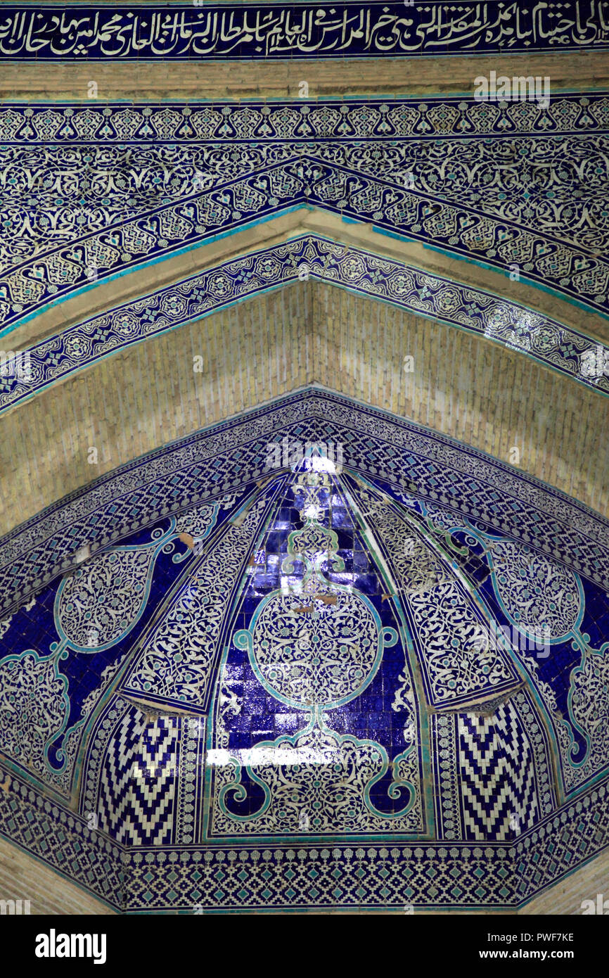 Uzbekistan, Khiva, Mohammed Amin Khan Madrassa, Orient Star Hotel, Foto Stock