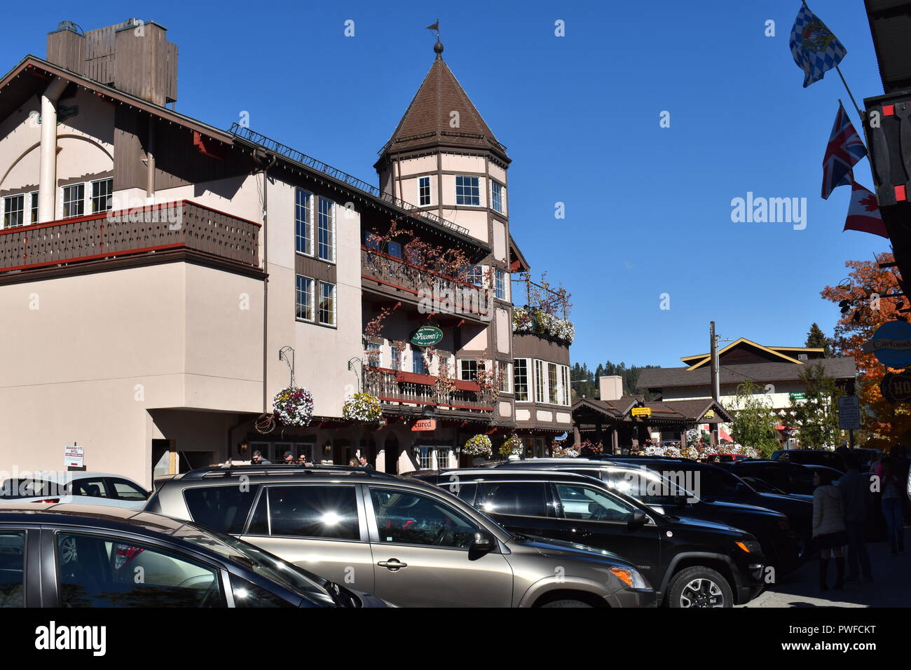 Oktoberfest in Leavenworth Washington Foto Stock
