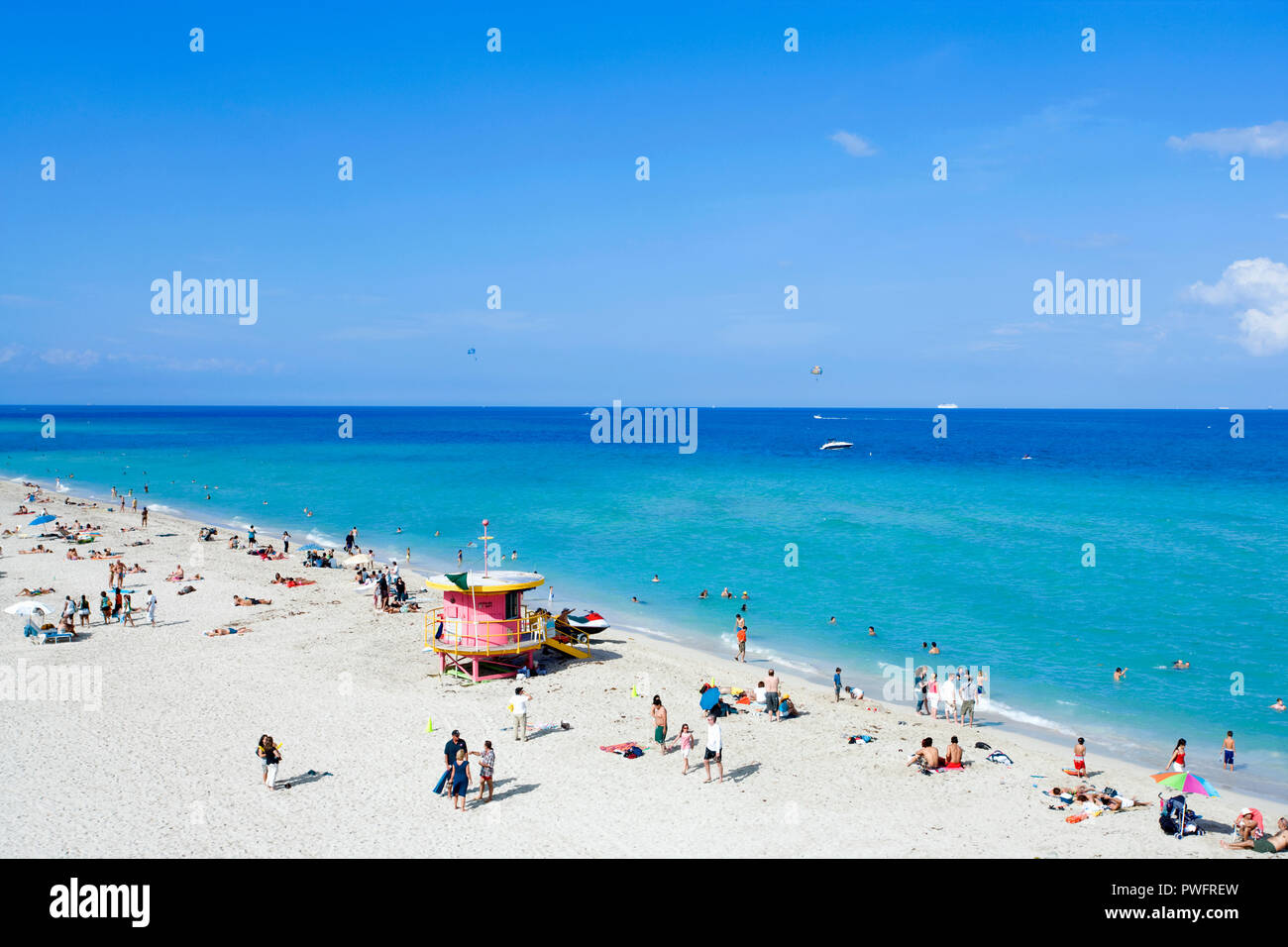 Miami Beach, Florida, Stati Uniti d'America Foto Stock