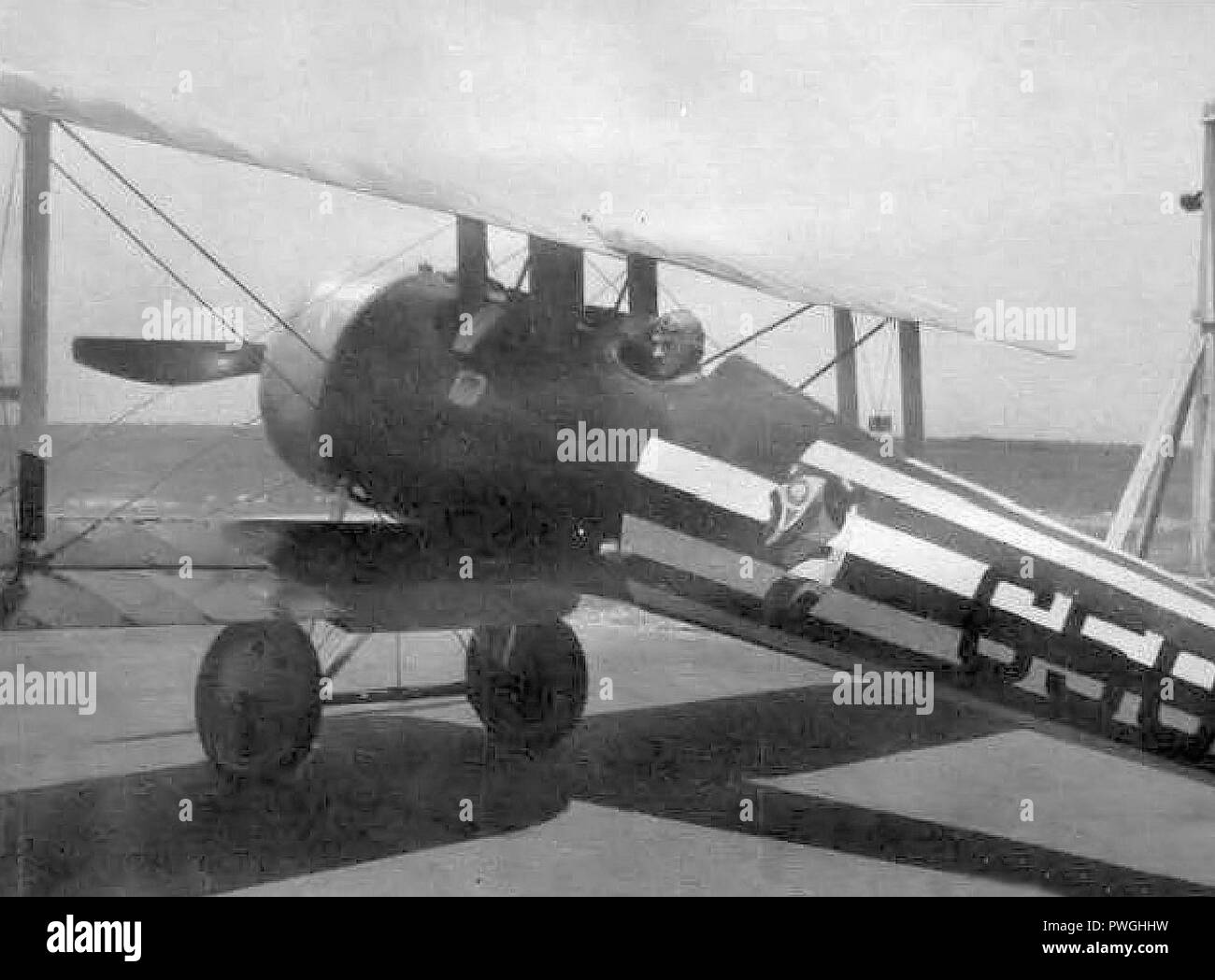 Campo Brooks - Nieuport 28. Foto Stock