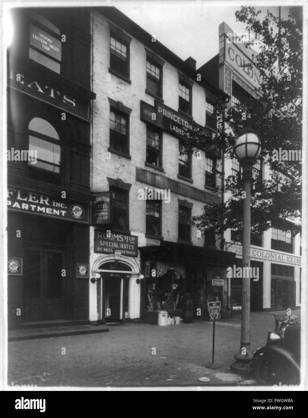 Edifici nel blocco 600 di Pennsylvania Avenue, N.W., Washington D.C. Foto Stock