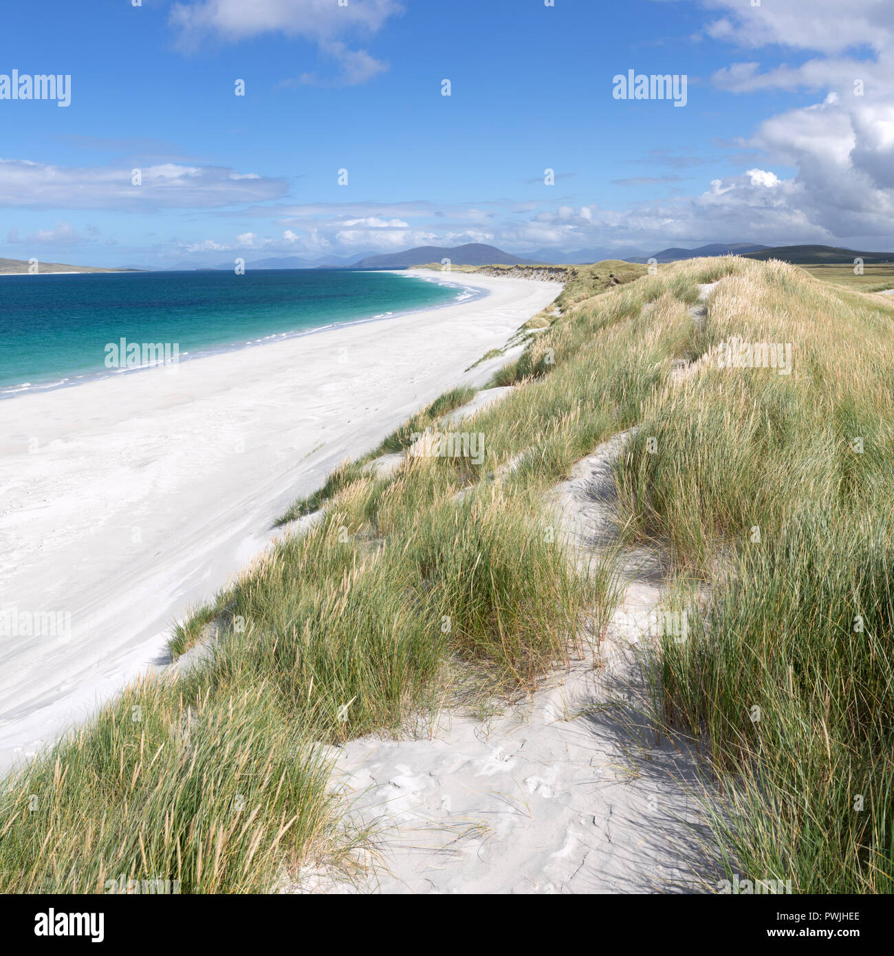 Isle of Berneray, North Uist, Ebridi Esterne, Scotland, Regno Unito Foto Stock