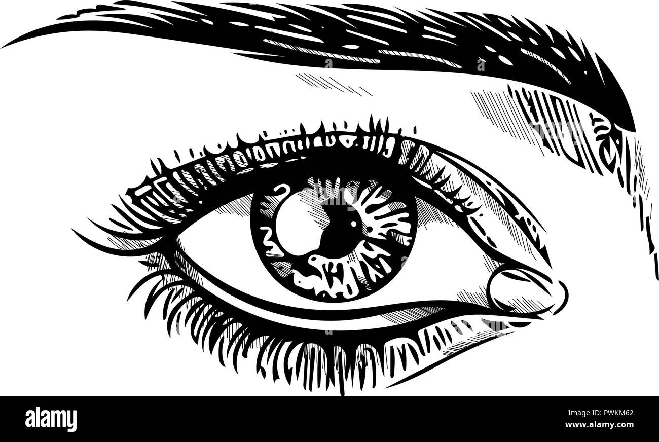 Disegno vettoriale illustrazione con il buddha. Disegno a mano. Stile Boho. Utilizzare per poster, cartoline, stampa per T-Shirt tatuaggio. Illustrazione Vettoriale