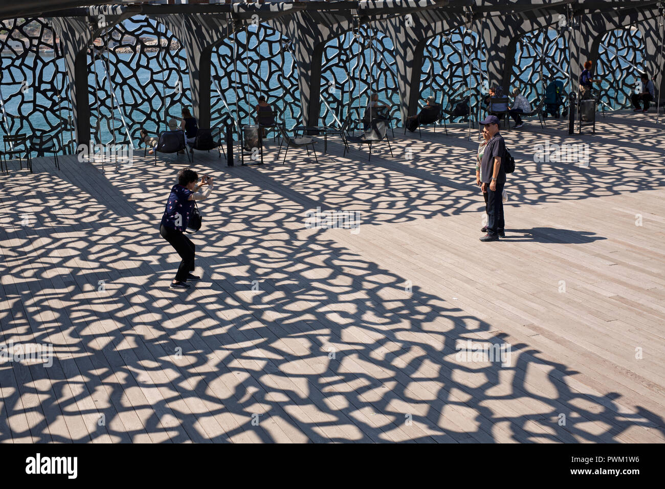 MuCEM, Marsiglia, Francia Foto Stock