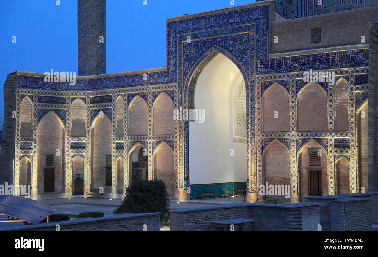 Uzbekistan, Samarcanda, Gur-e-Amir, Guri Amir, Mausoleo di, Tamerlane, Timur, Foto Stock