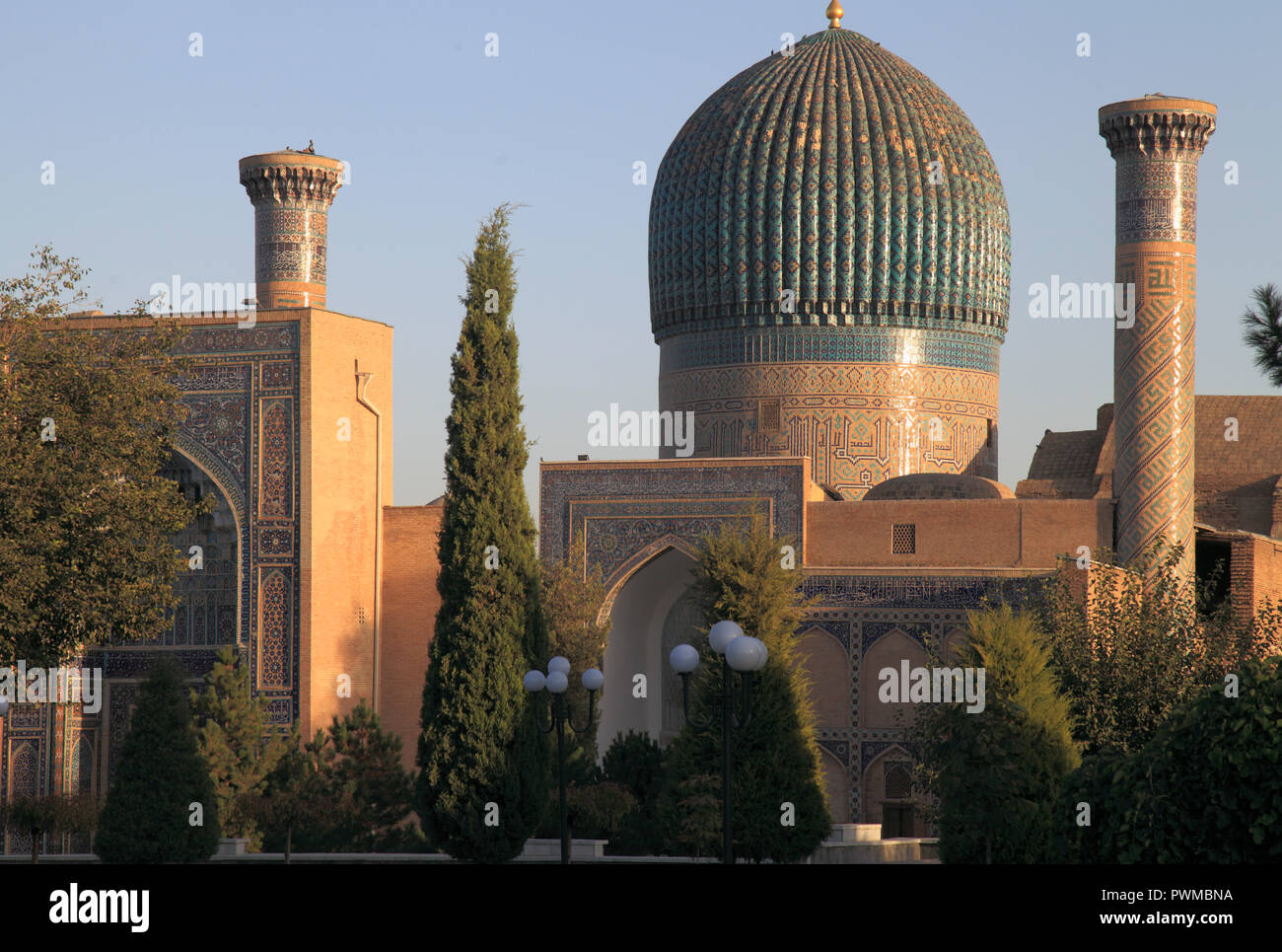 Uzbekistan, Samarcanda, Gur-e-Amir, Guri Amir, Mausoleo di, Tamerlane, Timur, Foto Stock