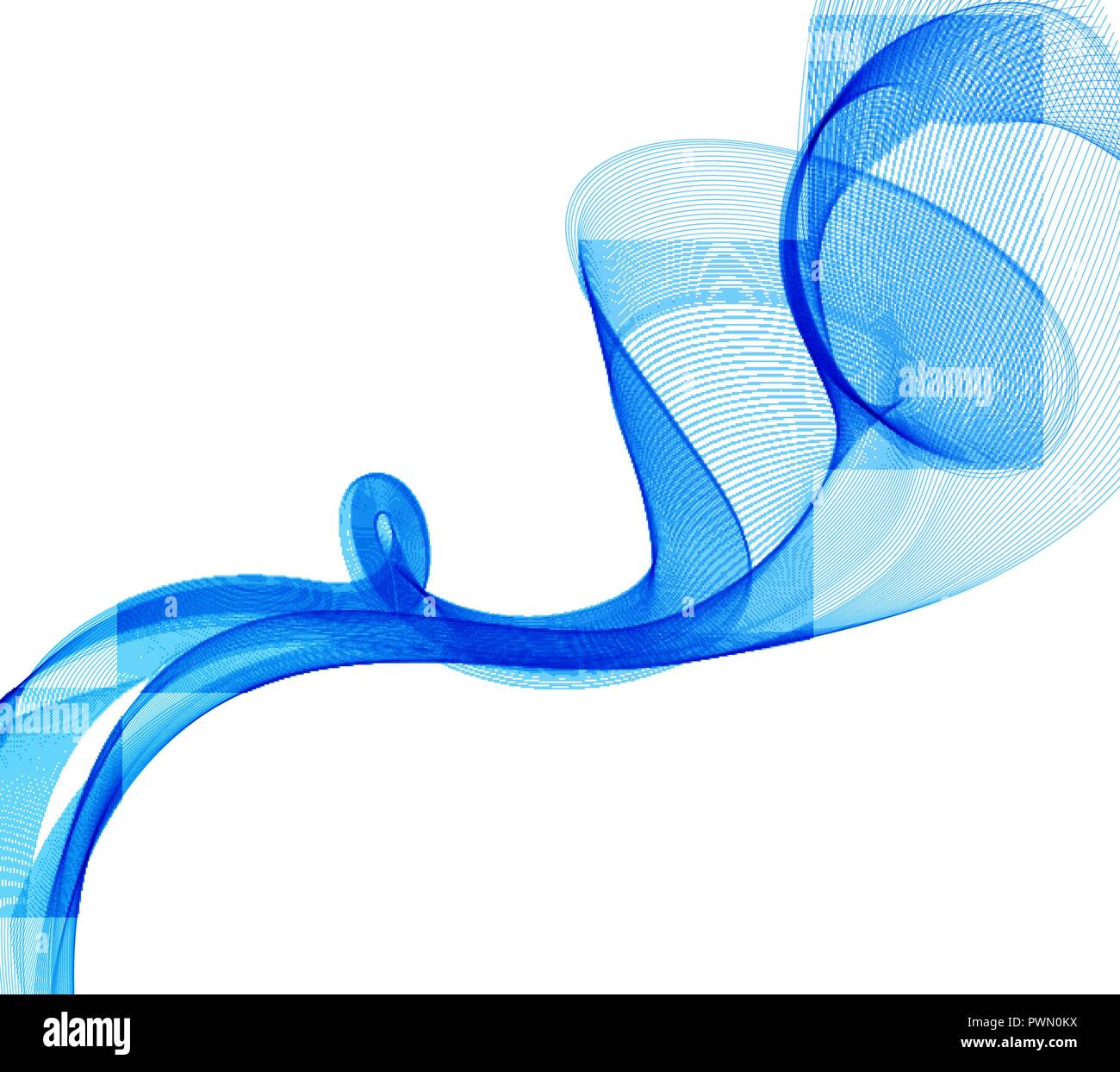 Abstract colorato sfondo vettoriale, onda Colore per brochure design, sito web, flyer. Illustrazione Vettoriale