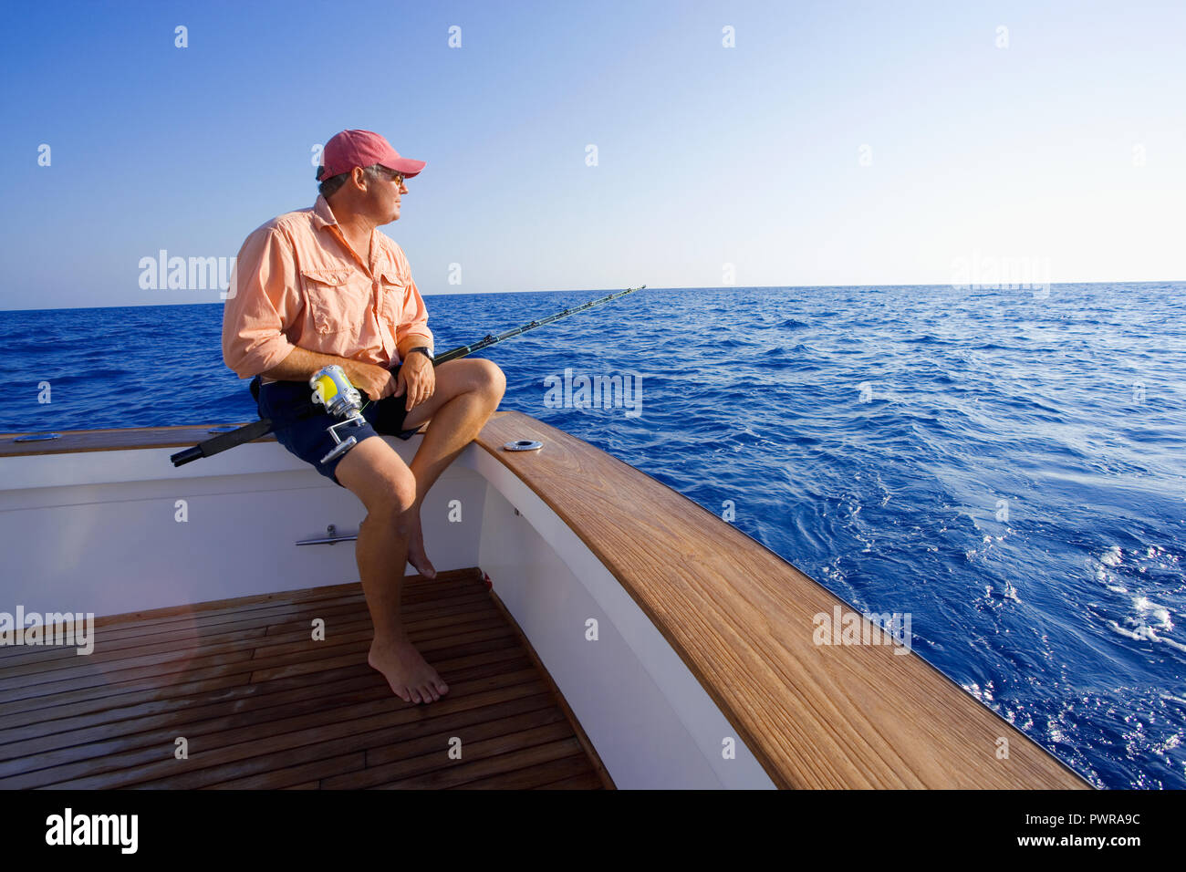 Offshore di pesca in mare profondo di Key West, Florida, Stati Uniti d'America Foto Stock