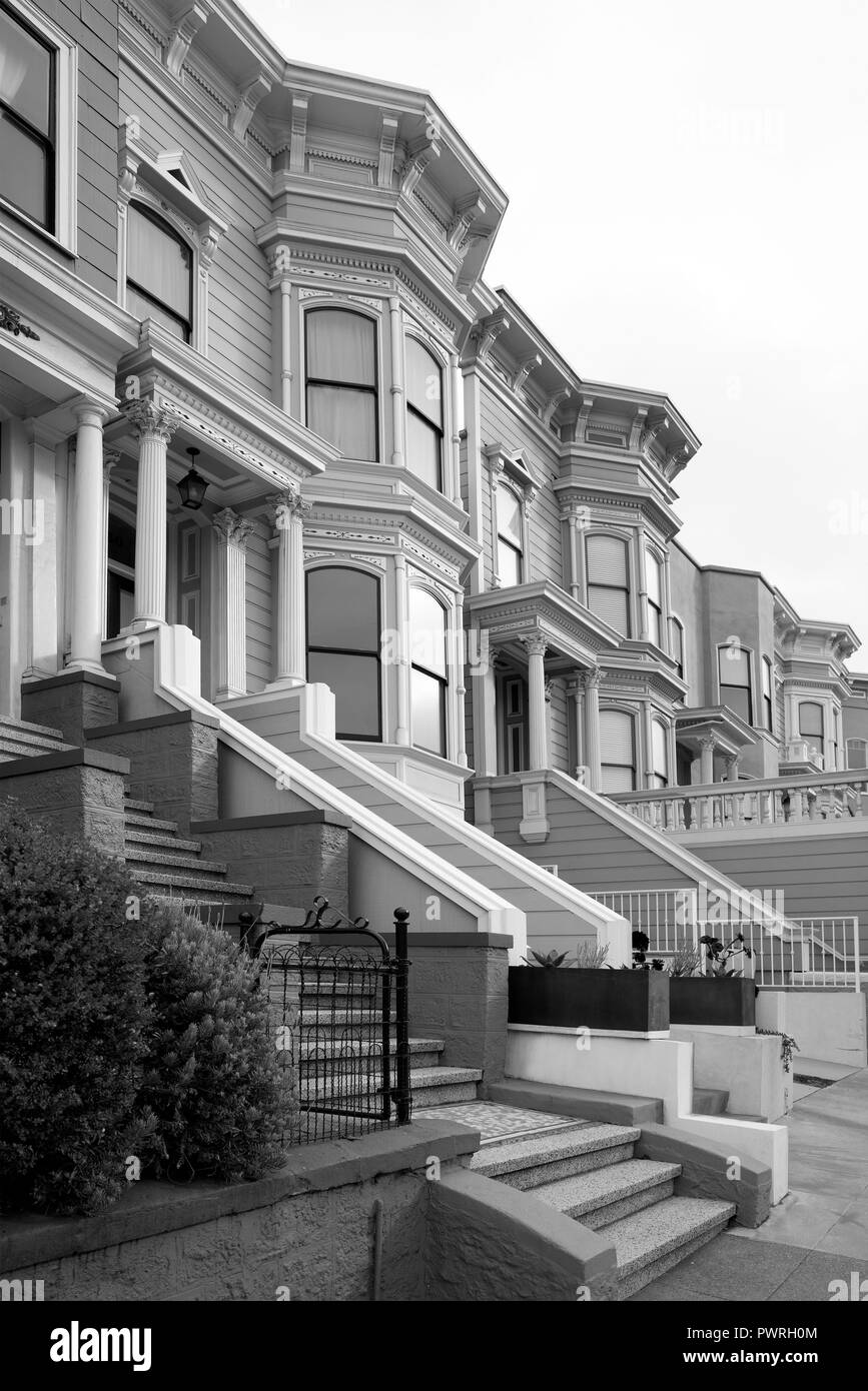 San Francisco benestante quartiere residenziale Foto Stock
