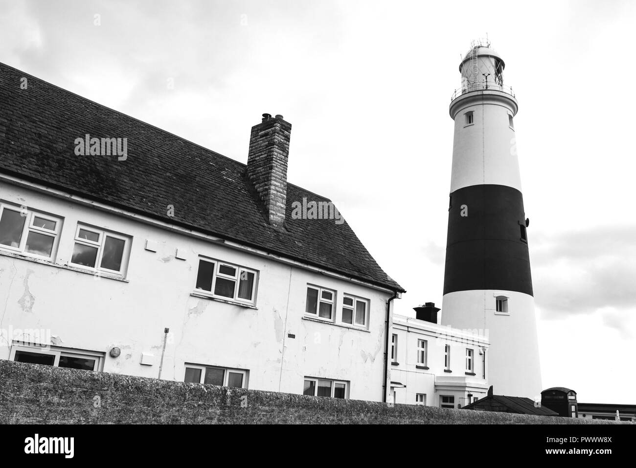 Portland Bill Light house Dorset Foto Stock