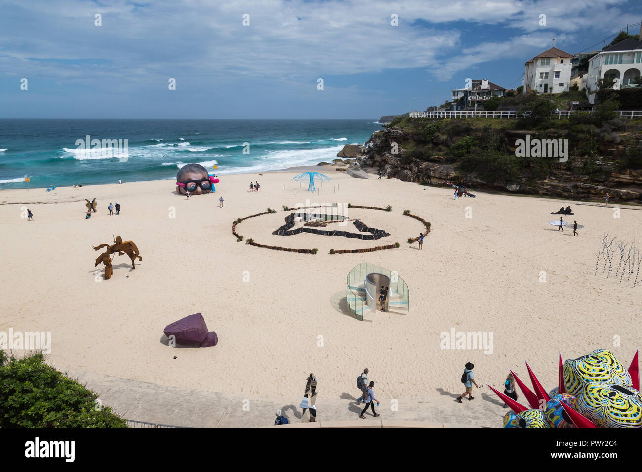 Tamarama Beach Sydney Australia 18 Ott 18 Scultura Di Mare Tamarama Beach La Piu Grande Del Mondo Annuale Free Per Il Pubblico Outdoor Esposizione Di Scultura Ha Avuto Il Suo Avvio Di Media Player In Tamarama Tamarama Beach Sydney Australia 18 Ott 18 Scultura Di Mare Tamarama Beach La Piu Grande Del Mondo Annuale Free Per Il Pubblico Outdoor Esposizione Di Scultura Ha Avuto Il Suo Avvio Di Media Player In Tamarama