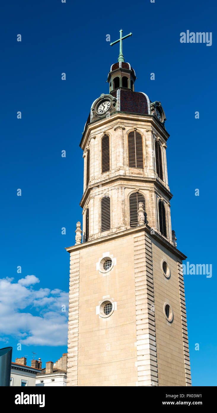 Torre di beneficenza a Lione, Francia Foto Stock