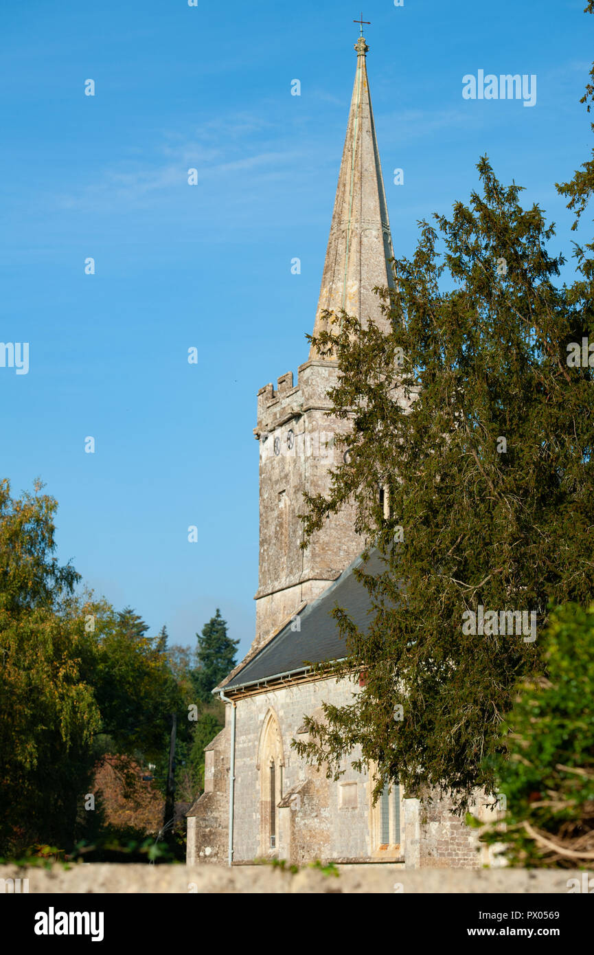 Chiesa di St Aldhelm, Bishopstrow Warminster, Wiltshire, Regno Unito. Foto Stock
