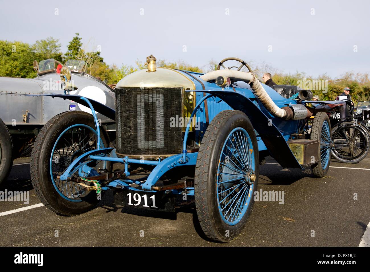 1911 Delage 3 litro di tipo X due Seat Racer - No.10 Foto Stock
