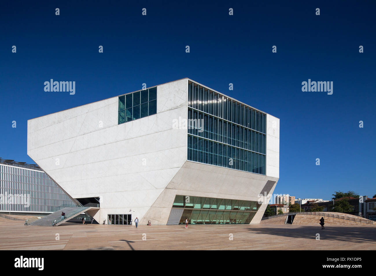 Casa da Música a Porto, Portogallo - progettato da Rem Koolhaas Foto Stock