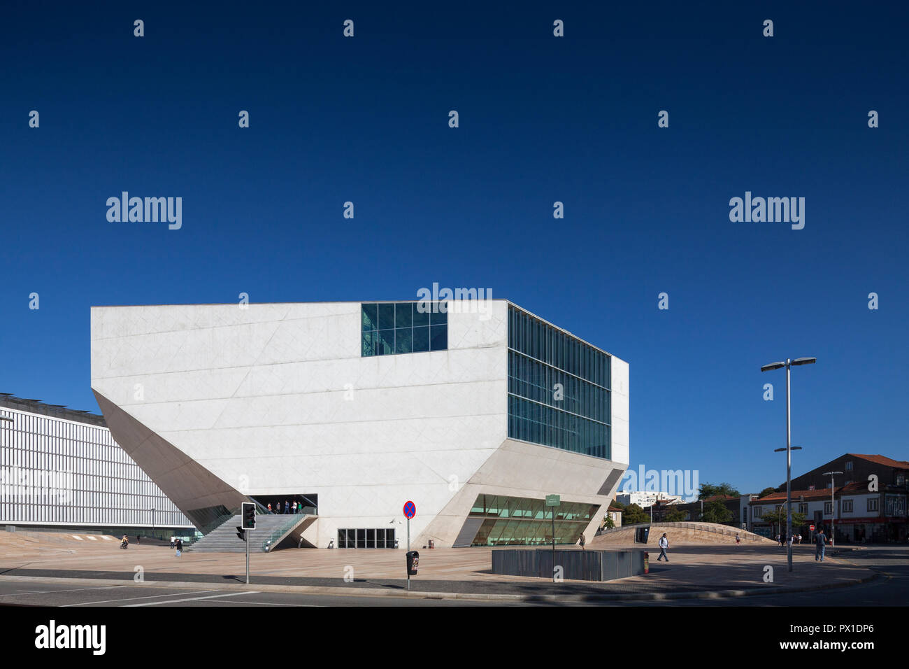 Casa da Música a Porto, Portogallo - progettato da Rem Koolhaas Foto Stock