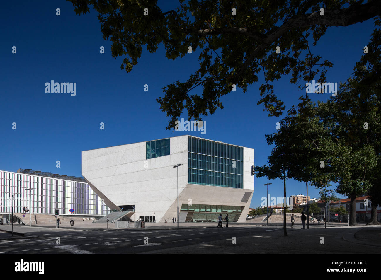 Casa da Música a Porto, Portogallo - progettato da Rem Koolhaas Foto Stock