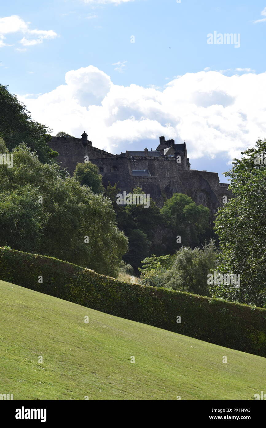 Il Castello di Edimburgo Foto Stock