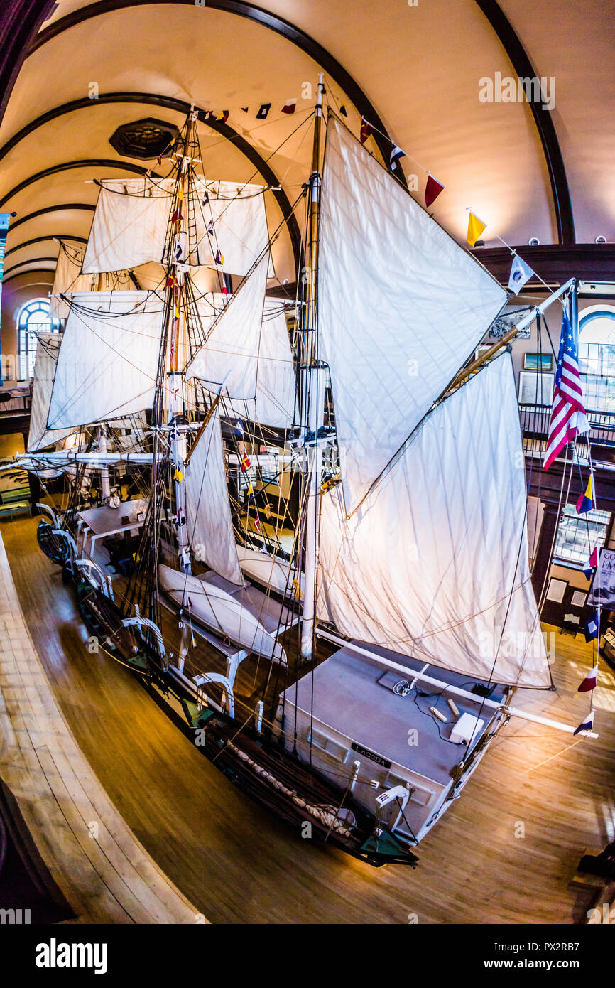 New Bedford Whaling Museum   New Bedford, Massachusetts, STATI UNITI D'AMERICA Foto Stock