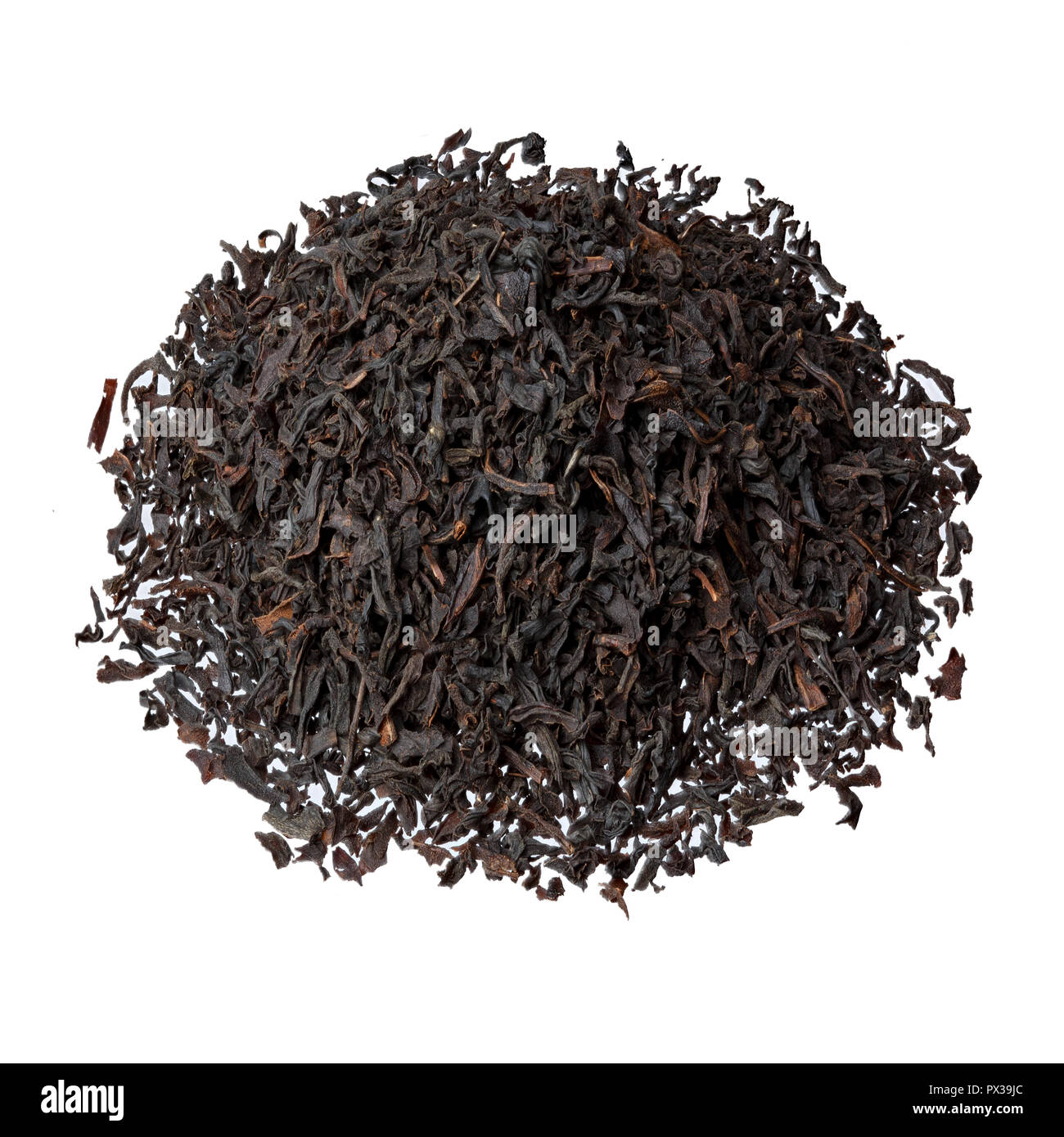 Prima colazione inglese con il tè. Nero tè indiano di close-up. Foto Stock