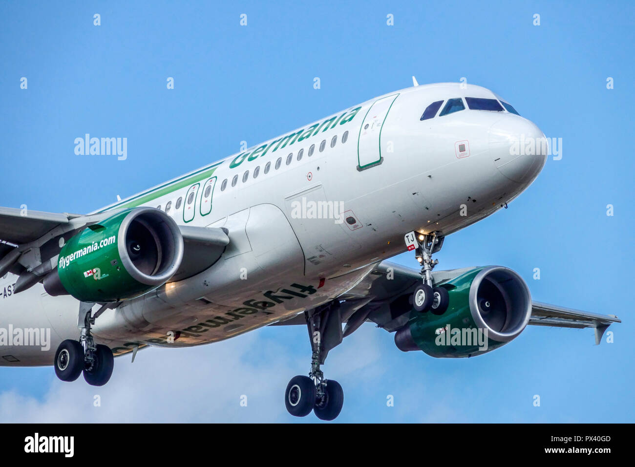Germania piano sbarco Foto Stock