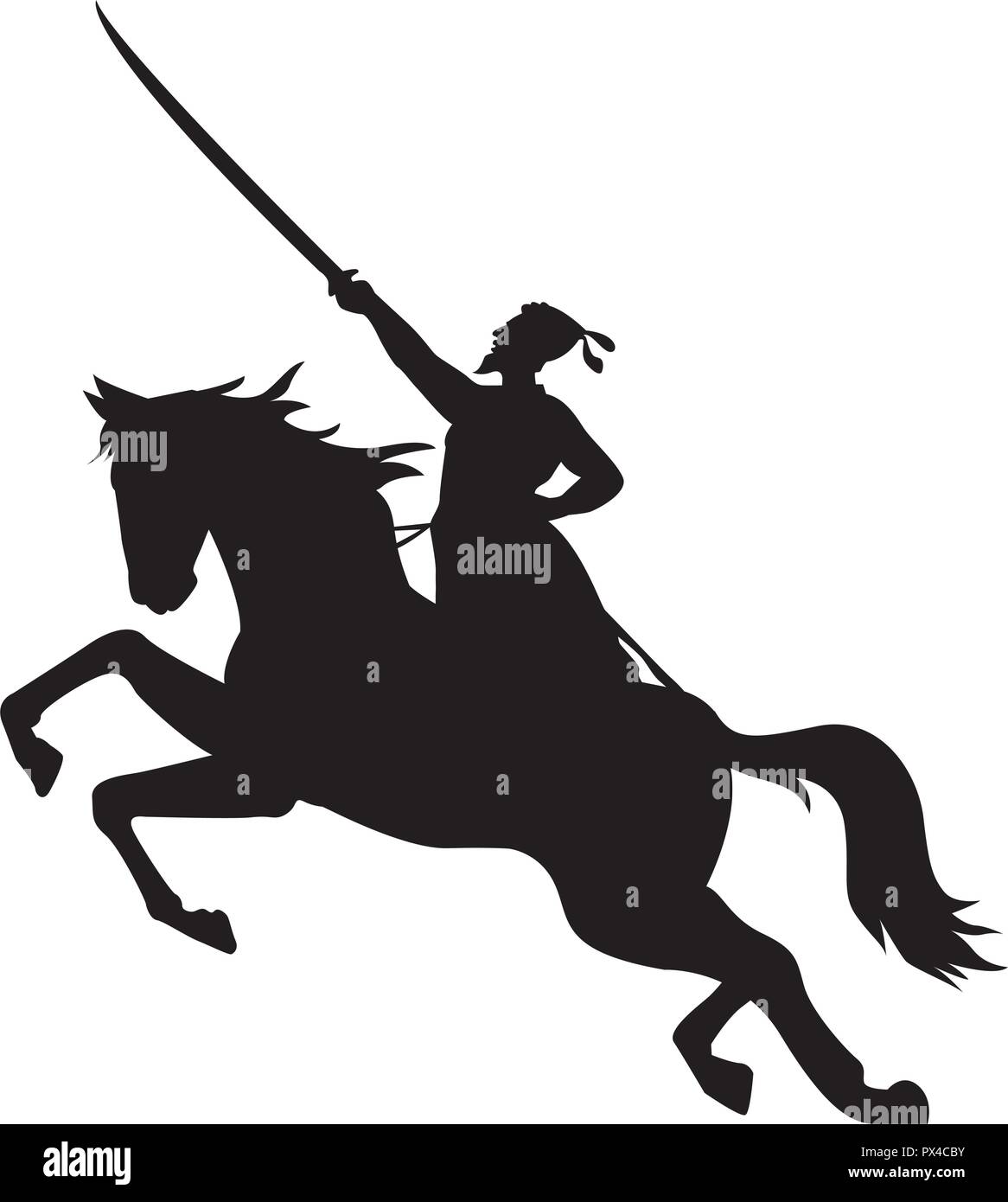 Chatrapati Sivaji Maharaj. Un combattente contro i Moguls, immagine vettoriale di vaji. Illustrazione Vettoriale