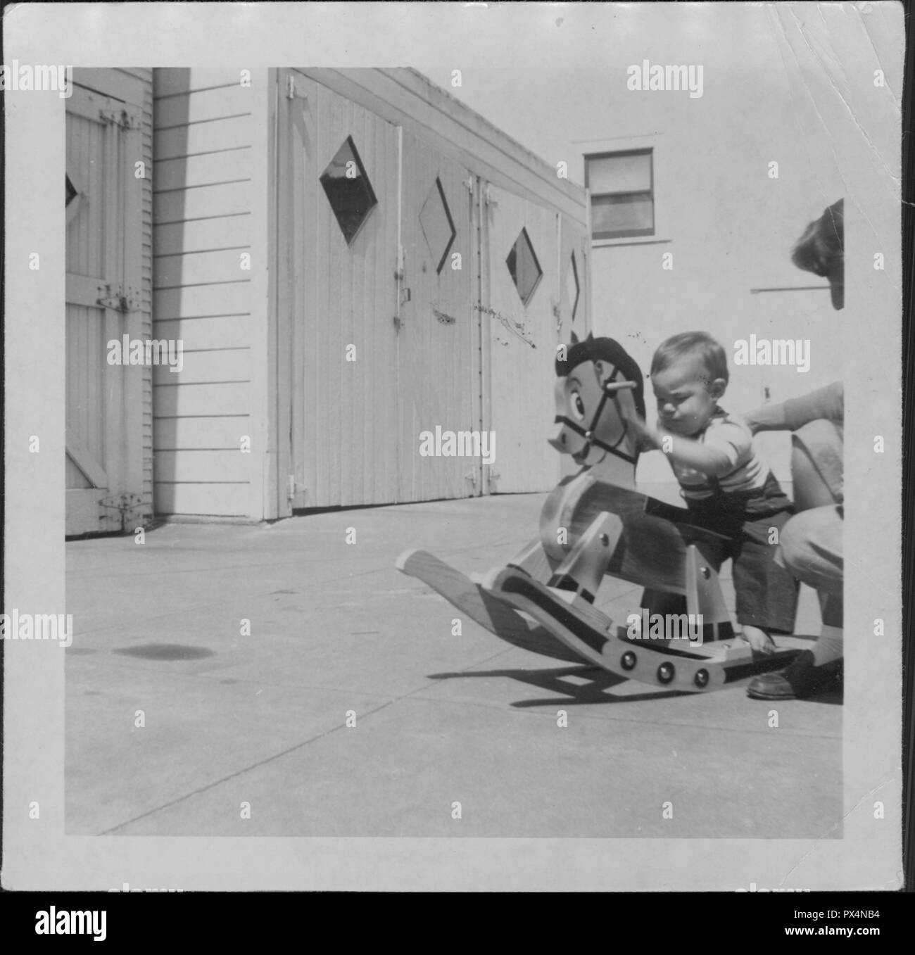 Vintage, autentica fotografia di archiviazione, 1958. () Foto Stock