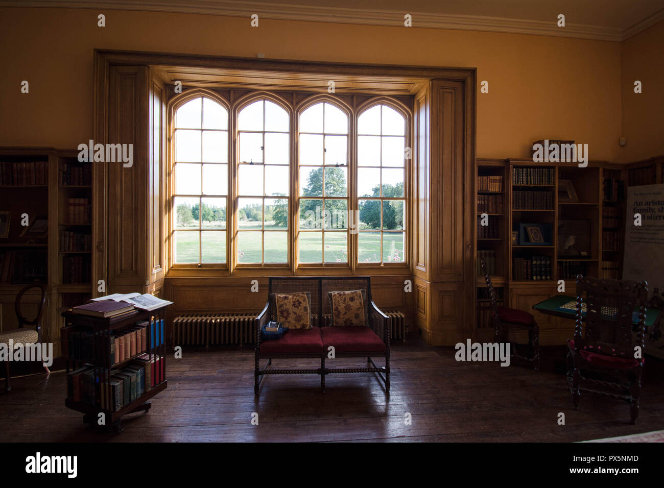 Delapre Abbey Northampton Foto Stock