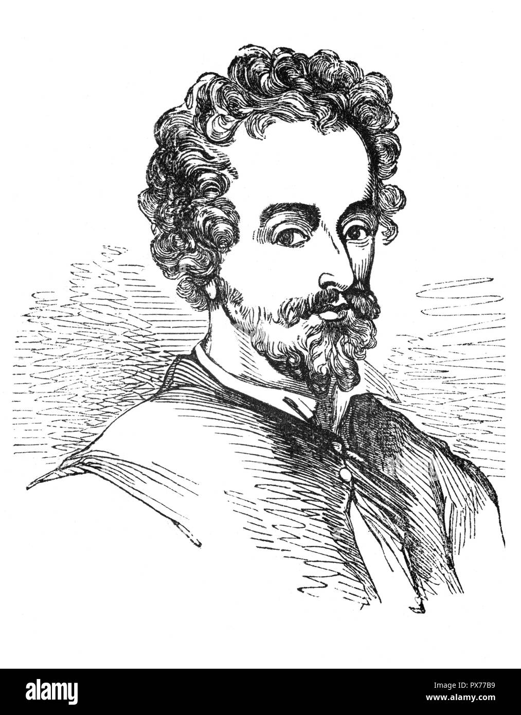 John Fletcher (1579-1625) era un drammaturgo giacobino. In seguito William Shakespeare come drammaturgo casa per gli uomini del re, egli è stato tra i più prolifici e influenti drammaturghi del suo giorno; durante il suo ciclo di vita e all'inizio del restauro, la sua fama rivaleggiavano con Shakespeare's. Anche se la sua reputazione è stata di gran lunga eclissato poiché, Fletcher rimane un importante figura di transizione tra la Elizabethan tradizione popolare e il dramma popolare del restauro. Foto Stock