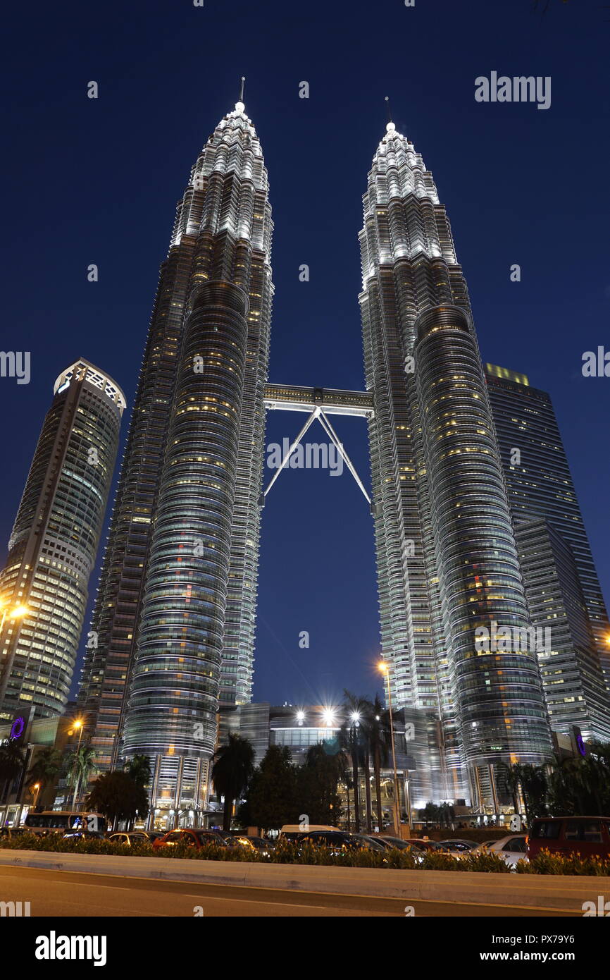 Petronas Twin Towers, Malaysia Foto Stock