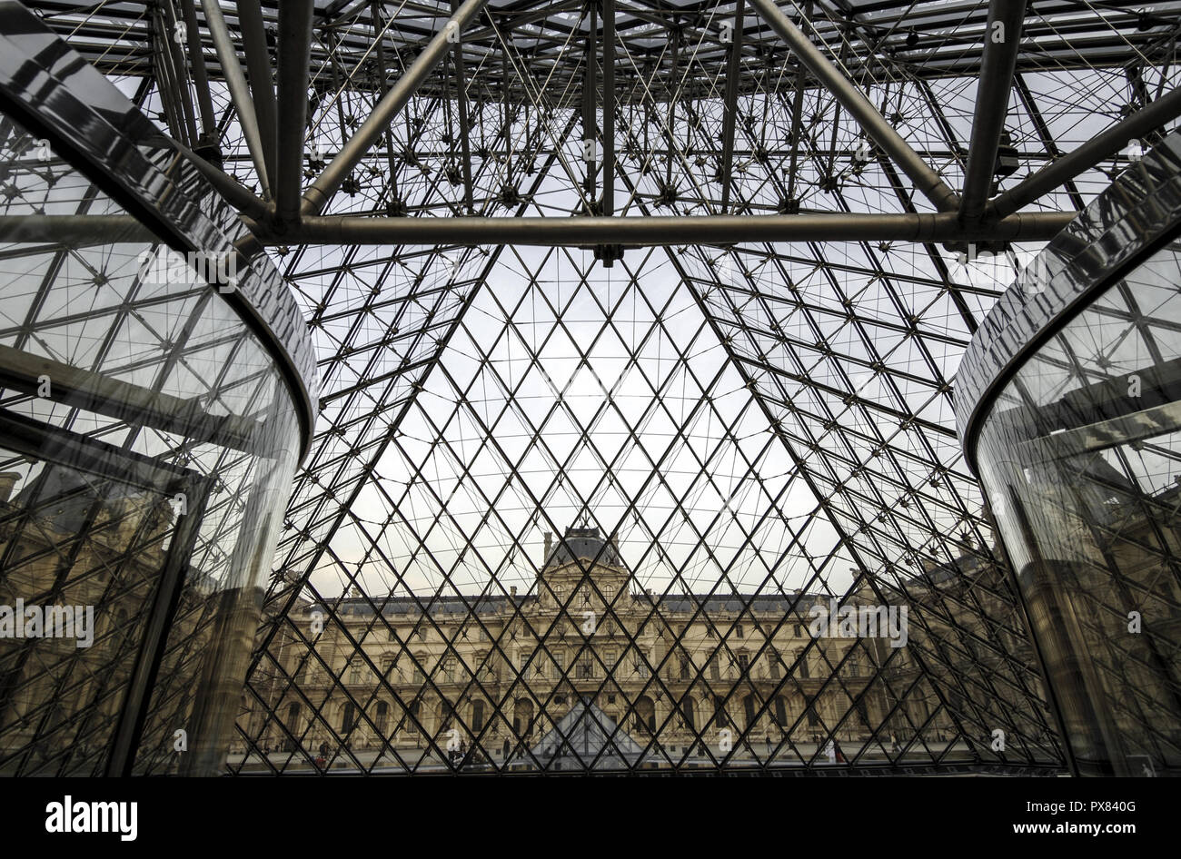 Parigi, il Musee du Louvre, Francia Foto Stock