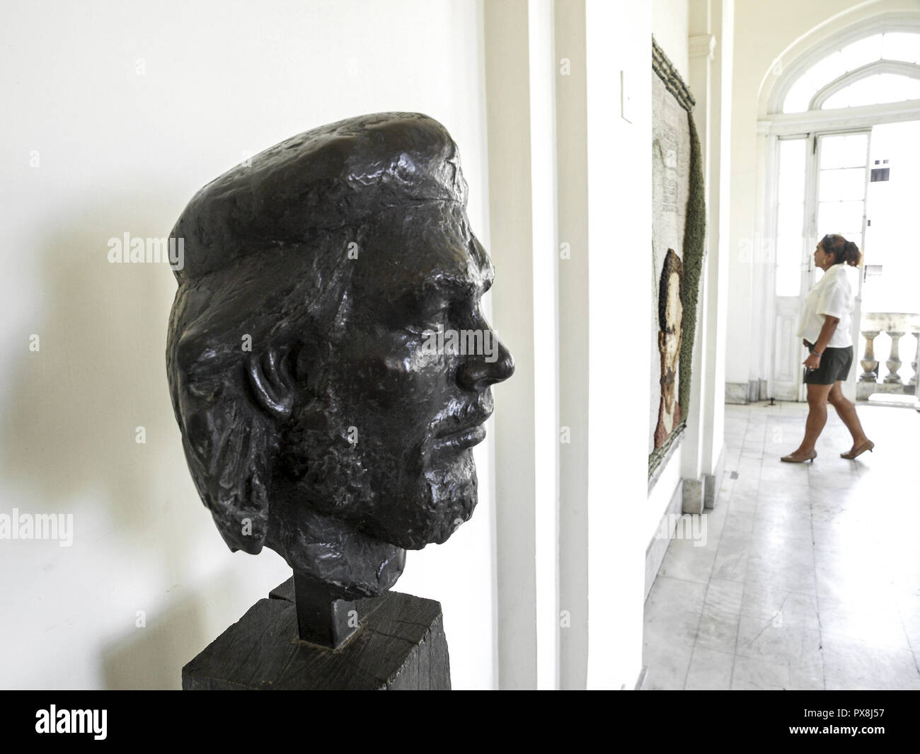 Havanna Vieja, città vecchia, museo rivoluzionario Che Guevara, Cuba Havanna Foto Stock