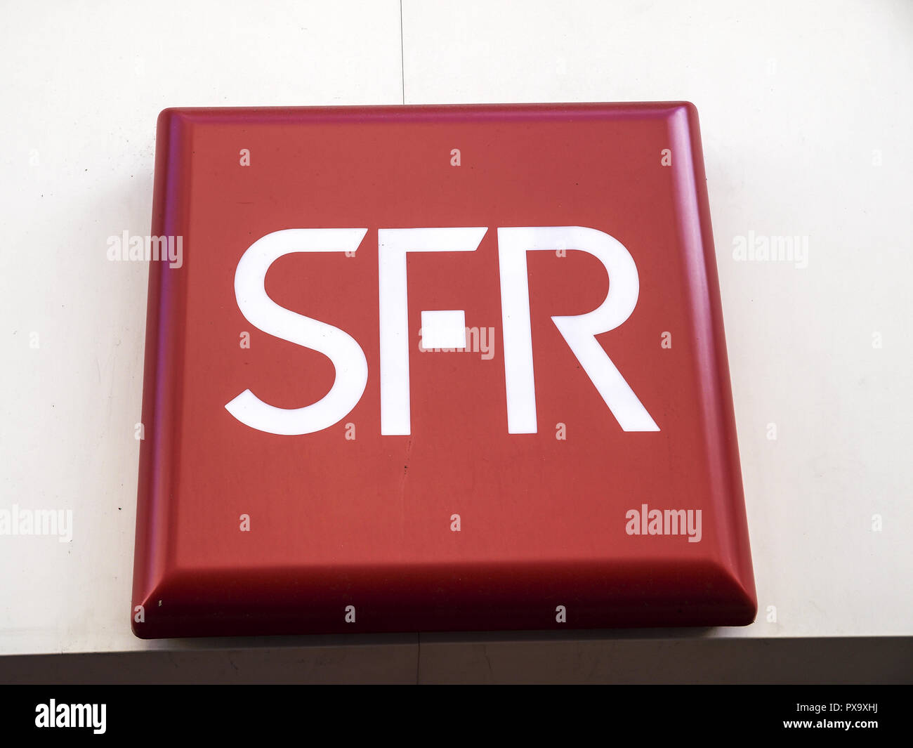 SFR, Societe Francaise de Radiotelephonie Foto Stock