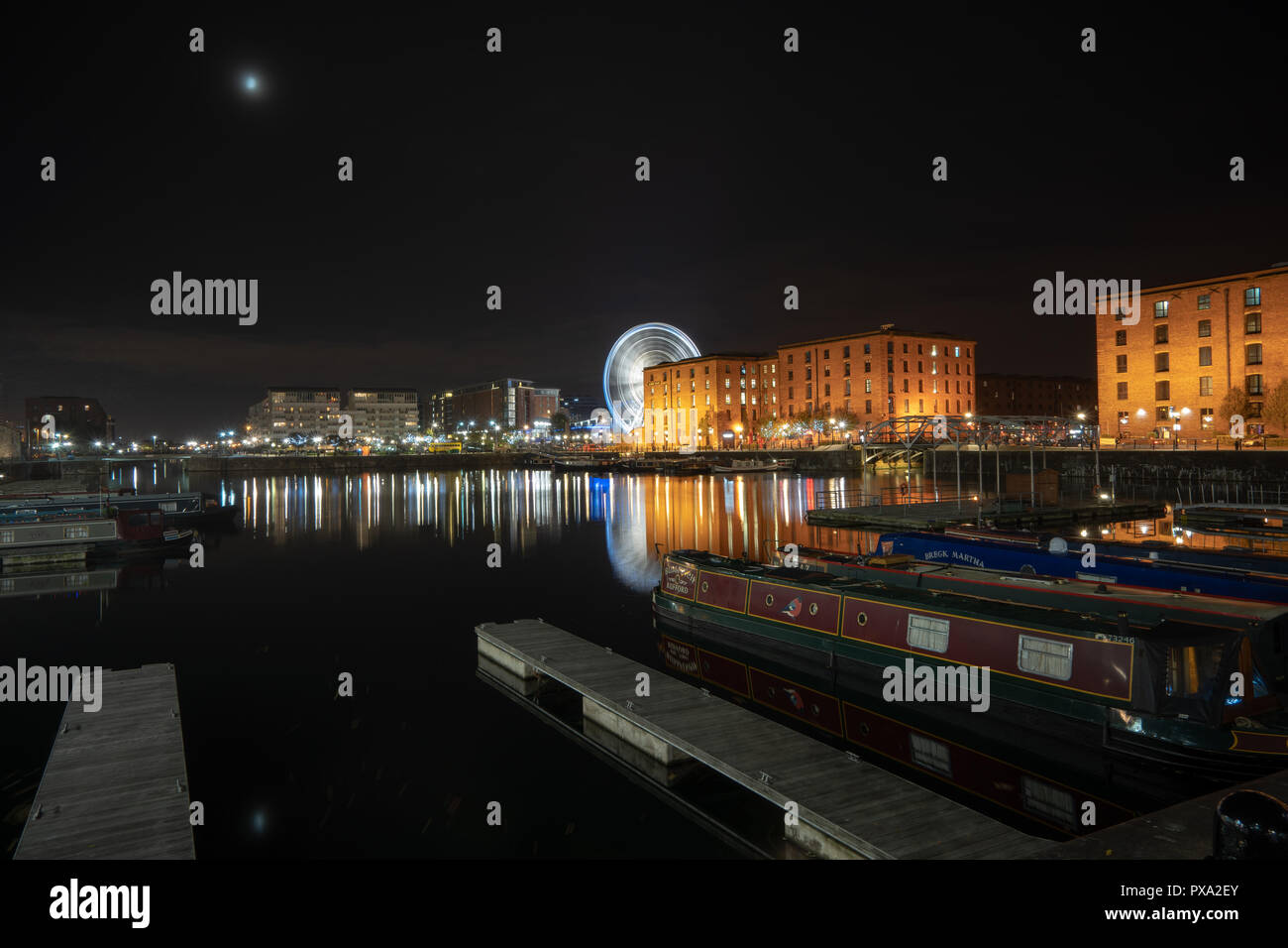 Albert Dock Liverpool Foto Stock