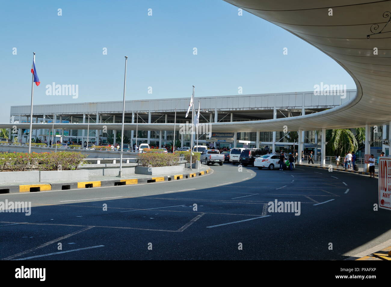 L'area turistica delle Filippine è Angeles City airport, ( Clark) la vecchia base militare americana distretto. Foto Stock