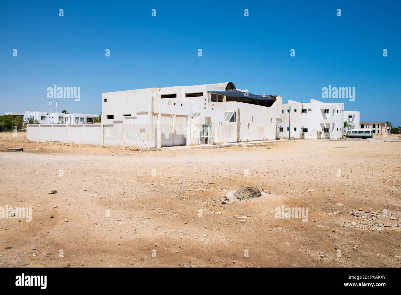 Edificio in Sharm El Sheikh Foto Stock