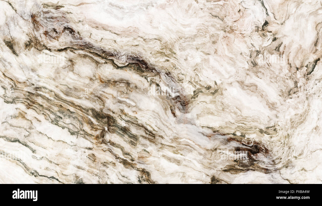 Onice bianco modello astratto. Texture e background. illustrazione di marmo. Bellezze naturali Foto Stock