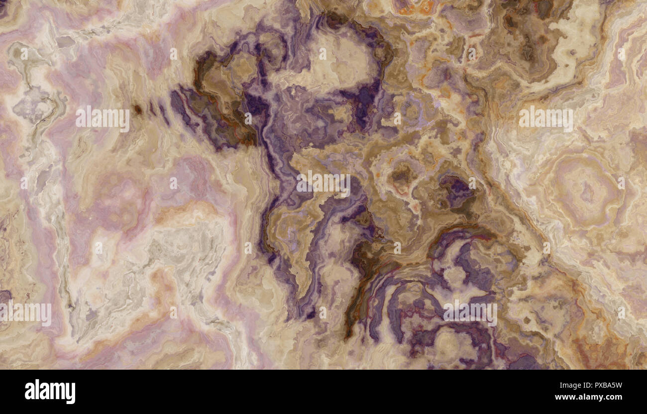 La piastrella di Onyx texture astratta. Sfondo colorato. Modello di pietra di illustrazione. Bellezze naturali Foto Stock